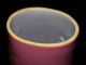 Antique Bristol Pink Milk Glass Cased Vase Multi - Color Flowers Vases photo 3