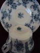 Antique 1891 - 1894 New Wharf Pottery ' Elsie ' Saucer & Wilkinson England Cup Cups & Saucers photo 1