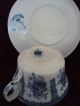 Antique 1891 - 1894 New Wharf Pottery ' Elsie ' Saucer & Wilkinson England Cup Cups & Saucers photo 2