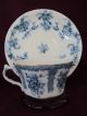 Antique 1891 - 1894 New Wharf Pottery ' Elsie ' Saucer & Wilkinson England Cup Cups & Saucers photo 3