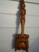 Indian Antique Wood Carved Figures Double Image Carved Figures photo 6