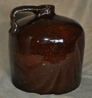 Vintage Large 2 Gallon Brown Beehive Moonshine Jug photo