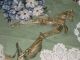 Antique Solid Brass Carousel Carnival Horse Grape Candle Cigar Clipper Snuffer Metalware photo 1