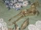 Antique Solid Brass Carousel Carnival Horse Grape Candle Cigar Clipper Snuffer Metalware photo 2