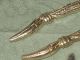 Antique Solid Brass Carousel Carnival Horse Grape Candle Cigar Clipper Snuffer Metalware photo 8