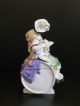 Antique German Conte & Boehme Cookie Jar Humidor Jester Porcelain Figure Figurines photo 2
