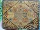 Antique Rare Wooden Jewelry Box Handmade Hand Painted Pokerwork Art 19th Century Boxes photo 11