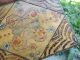 Antique Rare Wooden Jewelry Box Handmade Hand Painted Pokerwork Art 19th Century Boxes photo 5