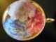 Tea Cup And Saucer - Stunning Pastel Floral Hand Painted Flared Cups & Saucers photo 1