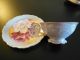 Tea Cup And Saucer - Stunning Pastel Floral Hand Painted Flared Cups & Saucers photo 3