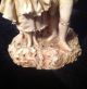 Victorian Creamware Figural Boy And Girl Courting Porcelain Signed 1472 Figurines photo 9