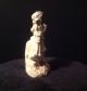 Victorian Creamware Figural Boy And Girl Courting Porcelain Signed 1472 Figurines photo 3