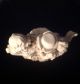 Victorian Creamware Figural Boy And Girl Courting Porcelain Signed 1472 Figurines photo 4