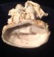 Victorian Creamware Figural Boy And Girl Courting Porcelain Signed 1472 Figurines photo 6