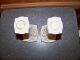 Pair Of Vintage Italian Porcelain Candlestick Holders Made In Italy Candlesticks photo 2