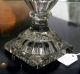 Pair Fabulous 18thc Cut Glass Urns Amer - Made Irish Cut Vases photo 1