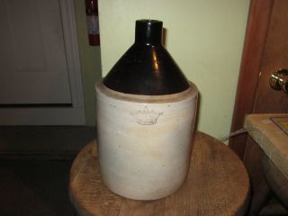 1900 - 1940 ' S Old Antique Stoneware - Clay Liquor Jug photo
