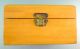 Antique Mauchline Ware Treen Trinket Jewelry Box The Beach In Hastings England Boxes photo 1