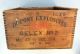 Antique Vintage Dupont Explosives Wood Crate Box Gelex Boxes photo 1