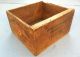 Antique Vintage Dupont Explosives Wood Crate Box Gelex Boxes photo 3