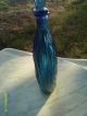 Antique Blue Sapphire Glass Perfume Bottle Perfume Bottles photo 10