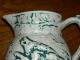 Gorgeous Antique Wild Boar Dogs & Deer Hunt Hunting Scenes Soft Paste Pitcher Pitchers photo 5