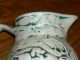 Gorgeous Antique Wild Boar Dogs & Deer Hunt Hunting Scenes Soft Paste Pitcher Pitchers photo 6