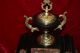Antique Marble Mantle Clock - 1900 France Clocks photo 7