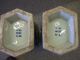 Pair Of Chinese Export Blue&white Vases Compotes photo 4