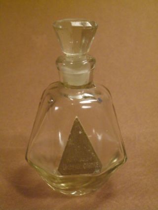 Vintage Cccp North Radiance Empty Perfume Bottle photo