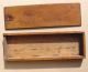 Slide Top Box,  Long,  New England,  Antique Boxes photo 6