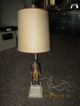 Vintage Ceramic/ Porcelain Revolutionary War Soldier Table Lamp Lamps photo 1