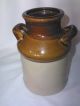 Vintage Brown & Biege Stoneware Pottery 