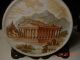 Grand Tour Temple Diana @ Ephesus Polychrome Transferware Copeland Trivet 1880s Plates & Chargers photo 1