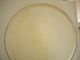 Hand Painted Toleware Tray White Round Toleware photo 1