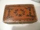 2 Vintage Leather Covered Boxes Boxes photo 1