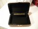 2 Vintage Leather Covered Boxes Boxes photo 4