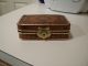 2 Vintage Leather Covered Boxes Boxes photo 6