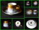 1921 Dw Porzellan Karlsbader Wertarbeit Demitasse Cup Saucer Gold Fine Porcelain Cups & Saucers photo 6