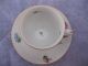 Herend Porcelain Cup And Saucer Floral Old Herend 1709 / 6v Pottery Dinnerware Cups & Saucers photo 1