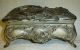 Antique Art Nouveau Cast Metal Jewel Box Metalware photo 2