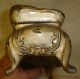 Antique Art Nouveau Cast Metal Jewel Box Metalware photo 6