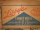 Vintage Wood Libby ' S 100 Famous Foods Canned Meat Box End Libbymcneil&libbeyusa Boxes photo 9