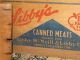 Vintage Wood Libby ' S 100 Famous Foods Canned Meat Box End Libbymcneil&libbeyusa Boxes photo 10