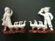 2 Old Antique Biscuit Porcelain Figurine Figurines photo 1