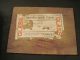 Antique J.  M.  Peebles Battle Creek,  Michigan Wood Box Boxes photo 1