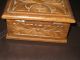 Vintage Spanish Carved Box Boxes photo 3