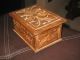 Vintage Spanish Carved Box Boxes photo 8