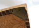 Antique Carved Wooden Lidded Box Tramp/folk Art,  Daisy Floral Design Art Nouveau Boxes photo 5