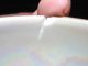 Rose Tea Cup And Saucer,  Signed Japan.  Iridescent Swirl.  Nippon Yoko Estate Buy Cups & Saucers photo 7